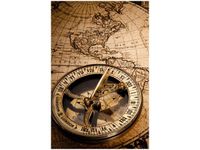 40X60CM MAPA ŚWIATA OBRAZ