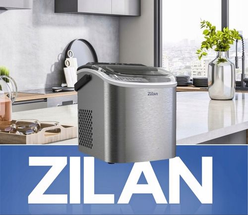 Kostkarka do lodu Zilan ICE MAKER 15KG srebrny/szary 95 W na Arena.pl
