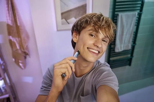 Golarka Philips OneBlade First Shave z ostrzem do skóry wrażliwej QP1324/20 na Arena.pl