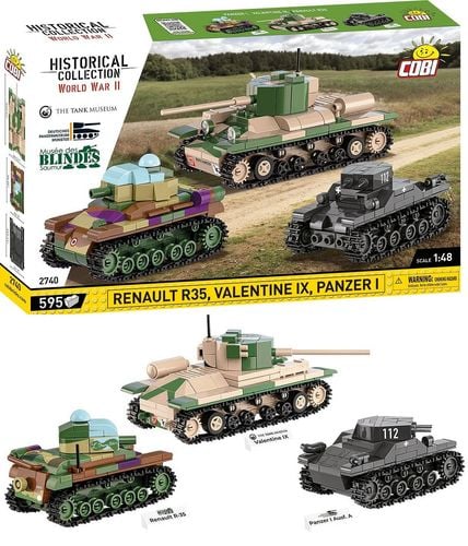 Historical Collection Renault R35,Valentine IX na Arena.pl