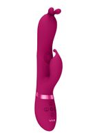 gada   vibrating bunny ear g spot rabbit with pulse wave shaft