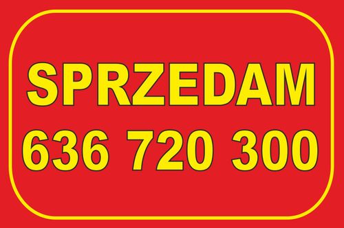 Tablica Szyld SPRZEDAM DOM DO WYNAJĘCIA 60x40cm na Arena.pl