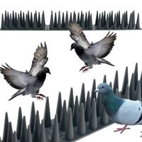 KOLCE NA PTAKI LISTWA PRZECIW GOŁĘBIOM ODSTRASZACZ PLASTIK SKUTECZNA O