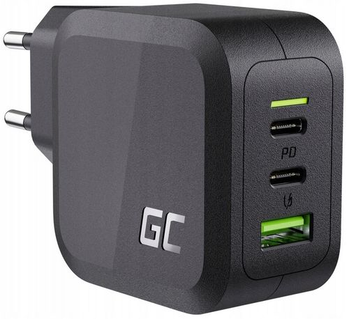 ŁADOWARKA GC POWERGAN 65W 2x USB-C PD USB-A QC 3.0 + WYCISKACZ DO PASTY na Arena.pl