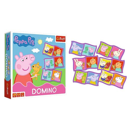 TREFL GRA DOMINO ŚWINKA PEPPA na Arena.pl