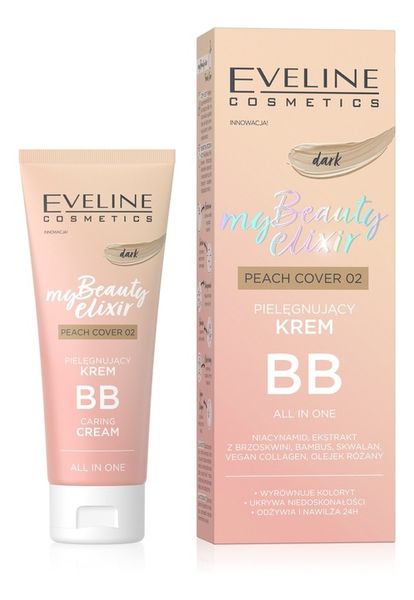 Eveline Pielęgnujący Krem BB 30ml Dark (02) zdjęcie 1