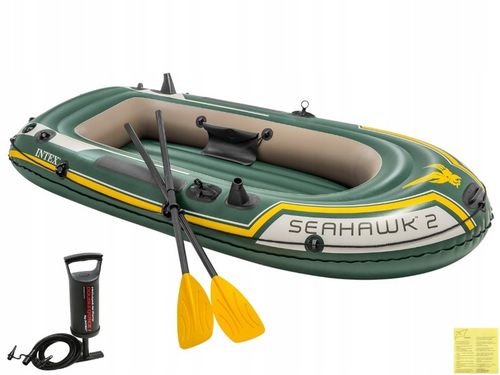 Ponton Intex Seahawk 2os. Pompka + Wiosła 68347 MODEL 2024 na Arena.pl