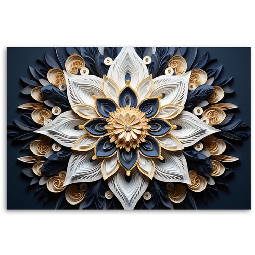 Obraz - AI Kwiaty 3D 120x80 na Arena.pl