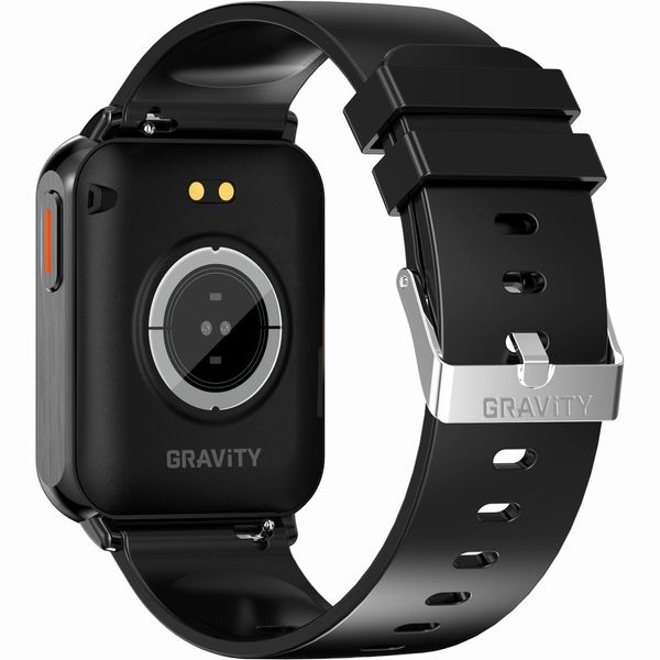 smartwatch gravity czarny 2 paski gt17-7 zdjęcie 11