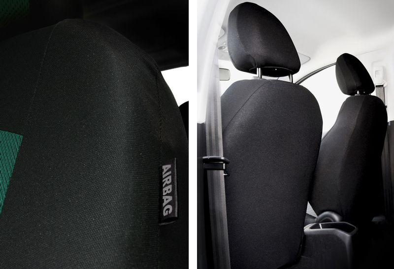 Uniwersalne pokrowce samochodowe SPORT LINE Zielone do LEXUS LS zdjęcie 4