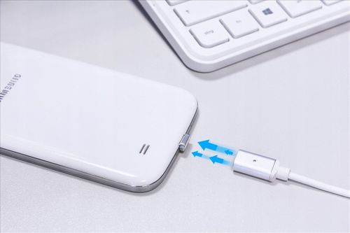 KABEL MAGNETYCZNY 2w1 NYLON IPHONE MICRO USB na Arena.pl