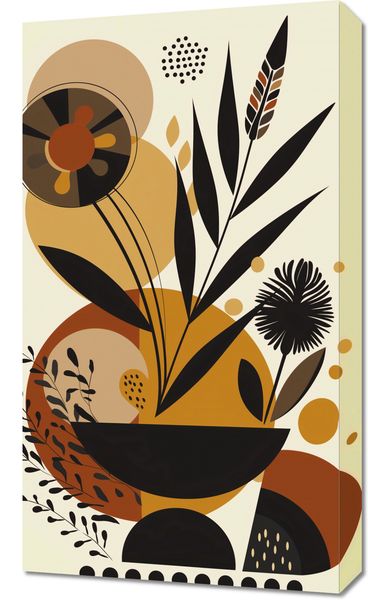 Obraz 40x70cm Ogrody Geometryczne zdjęcie 1