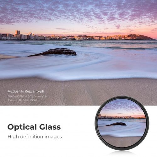 Filtr szary regulowany K&F Concept Basic Fader NDX ND2 - ND400 - 58 mm na Arena.pl