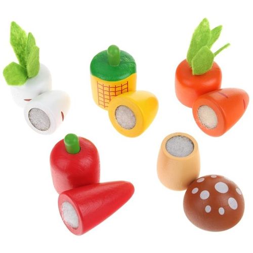 Gra Montessori Sorter Warzywa Marchewki Robaczki na Arena.pl