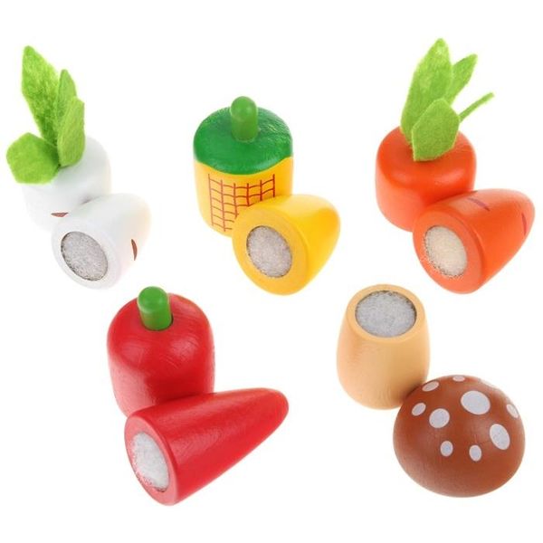 Gra Montessori Sorter Warzywa Marchewki Robaczki zdjęcie 9
