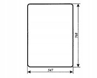 szyba drzwi lewe otwierane do ciągnika T25 A2 Władimirec oryginalna kabina