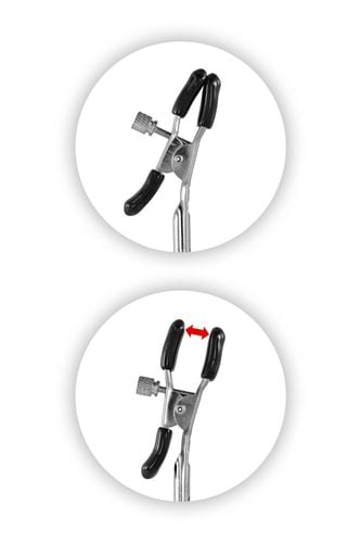 set 2 black breast clamps na Arena.pl