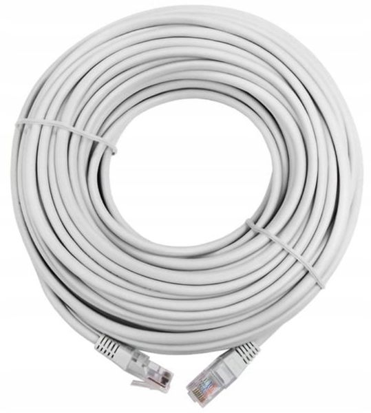 Kabel LAN 50m UTP Przewód Sieciowy PATCHCORD RJ45 zdjęcie 1