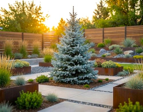 ŚWIERK SREBRNY KAIBAB - sadzonki 40 / 60 cm na Arena.pl