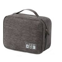 ORGANIZER PODRÓŻNY ETUI TORBA NA KABLE ŁADOWARKI USB AKCESORIA + UCHWYT