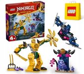 KLOCKI LEGO NINJAGO 71804 MECH BOJOWY ARINA ZESTAW WOJOWNIKA + TORBA