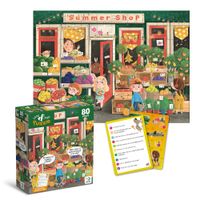 Puzzle Patrz I Znajdź Look And Find „Letnie Smakołyki” Motoryka Dzieci