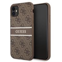 Etui Guess do iPhone 11, iPhone XR, Brązowy