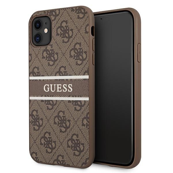 Etui Guess do iPhone 11, iPhone XR, Brązowy zdjęcie 1