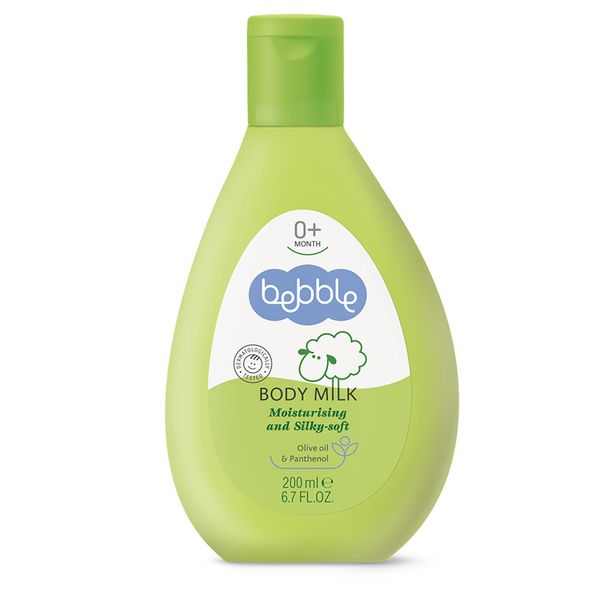 BEBBLE Nawilżające mleczko do ciała dla niemowląt 200ml zdjęcie 1