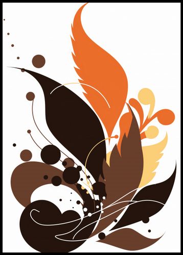 Plakat 67,5x95cm Ognie Jesienne na Arena.pl