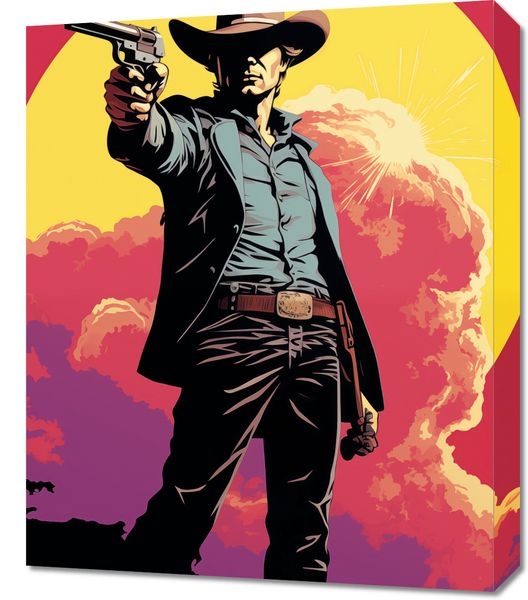 Obraz 50x60cm Strzelec z Epoki zdjęcie 1