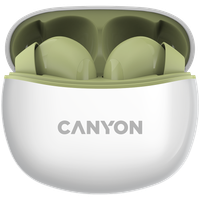 canyon słuchawki dokanałowe tws-5 etui zielone