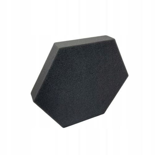 Pianka akustyczna | Gąbka wygłuszająca HEXAGON 32x28x3 cm - grafitowa na Arena.pl