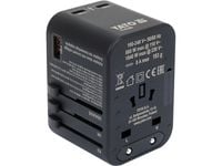 adapter podróżny uniwersalny usb-c pd 65w - yt-81303