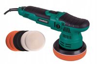 POLERKA MIMOŚRODKOWA 650W | W ZESTAWIE 7 PADÓW POLERUJĄCYCH | VONROC