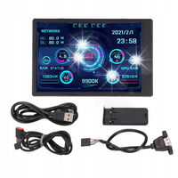 EKRAN DODATKOWY WYŚWIETLACZ 3.5'' IPS USB C MONITOR LCD CPU GPU AIDA64