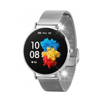 Smartwatch GARETT Verona Srebrny stalowy
