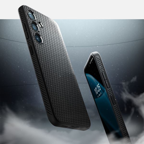 SPIGEN LIQUID AIR GALAXY S24 MATTE BLACK zdjęcie 11