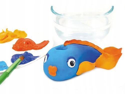 MAGICZNA plastelina masa plastyczna PIANKOLINA CLAYDOLL 24 sztuki + Nożyki na Arena.pl