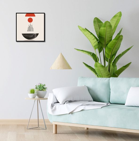Plakat 40x40cm Półokrągła Forma zdjęcie 4