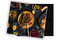 SZKLANA DESKA NA KUCHENKĘ 60x52 068A STEK