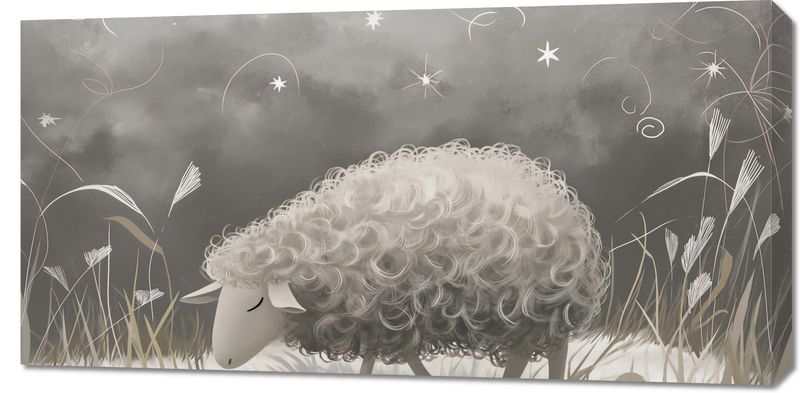 Obraz 100x50cm Bujna Owca zdjęcie 1