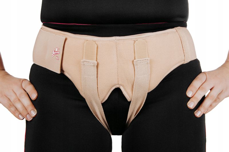 Pas przepuklinowy obustronny z pelotami zdjęcie 1