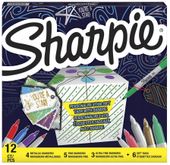 Zestaw Promarker Sharpie Big Pack W/Tags 12Szt