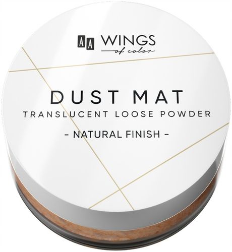 AA WINGS OF COLOR Dust Matt Puder transparentny Translucent Loose na Arena.pl