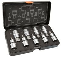 NEO TOOLS ZESTAW KOŃCÓWEK SZEŚCIOKĄTNYCH 9 ELEMENTÓW CRV WALIZKA 08-705