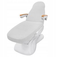 Pokrowiec na fotel frotte biały kosmetyczny PRZEŚCIERADŁO KOSMETYCZNE