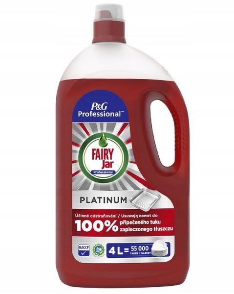 FAIRY do mycia naczyń Platinum 4L zdjęcie 1