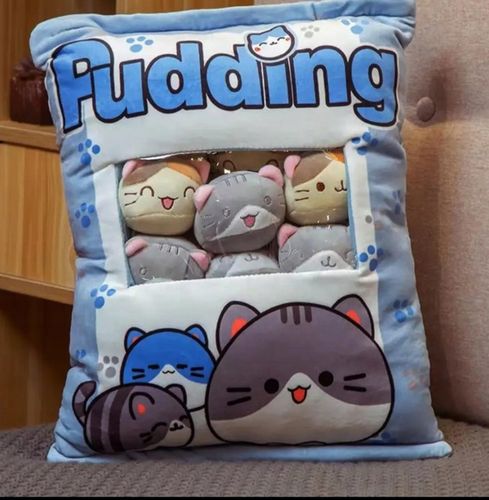 PODUSZKA PUDDING Z MASKOTKAMI DO RZUCANIA WZORY na Arena.pl