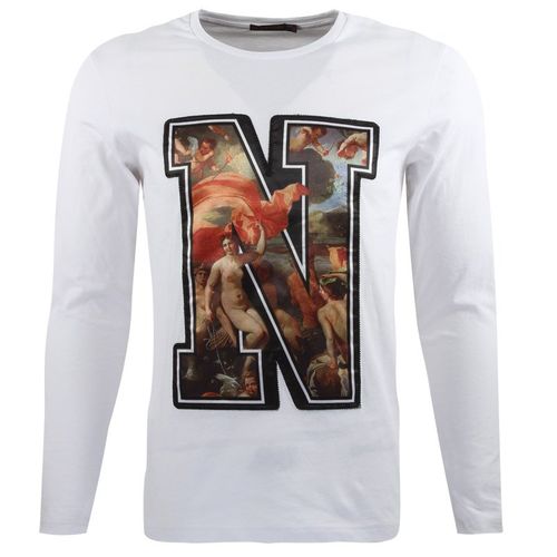 Longsleeve Męski 7338 Biały L na Arena.pl